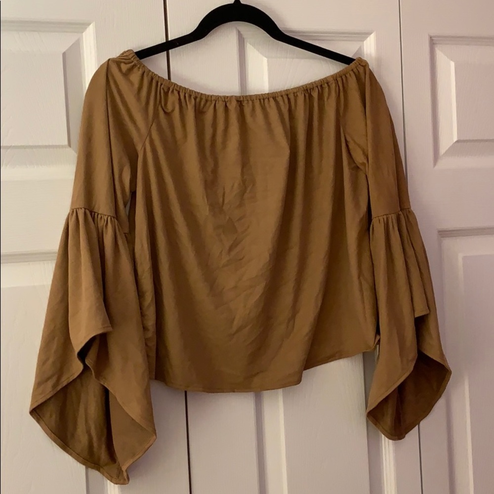 On The Road off the shoulder shirt